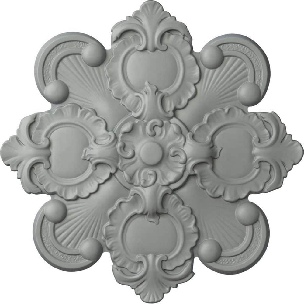 Katheryn 18" Primed Decorative Ceiling Medallion