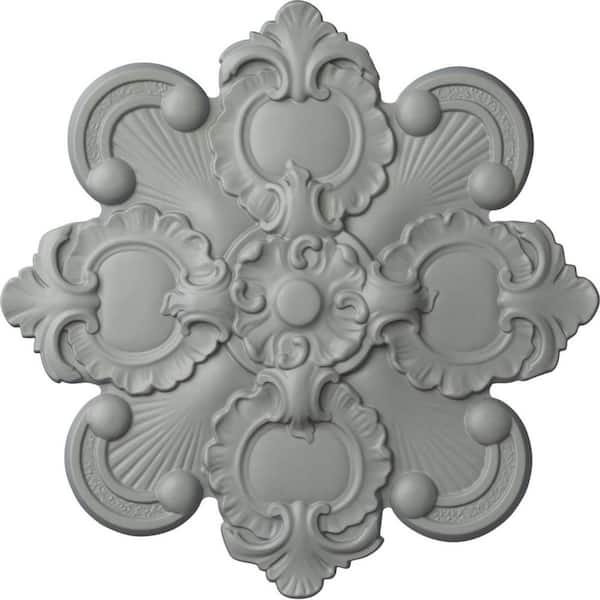 Ekena Millwork 18-1/8" x 1-1/4" Katheryn Urethane Ceiling Medallion, Primed White