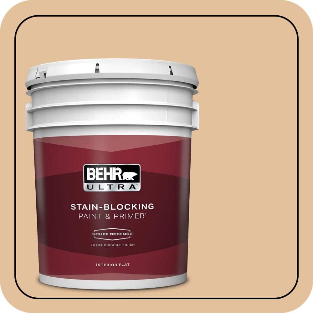 5 gal. #S270-3 Tostada Extra Durable Flat Interior Paint & Primer price history on PriceWatchPro