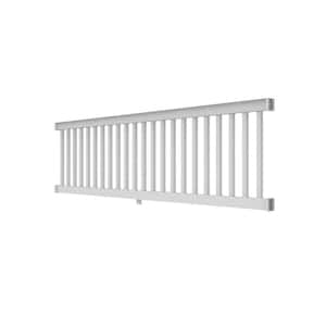 Finyl Line 10 ft. x 36 in. H - Deck Top Level Rail Kit in White