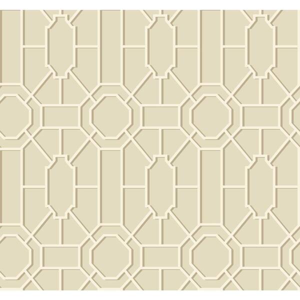 York Wallcoverings Williamsburg Dickinson Trellis Paper Strippable Roll Wallpaper (Covers 60.75 sq. ft.)