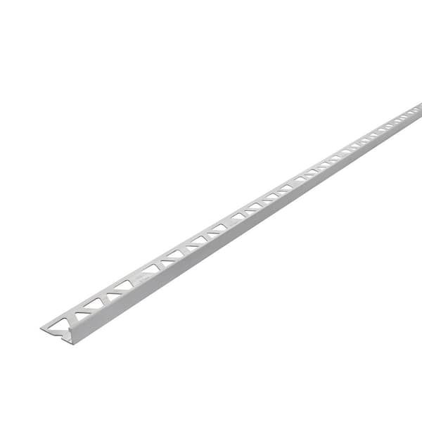 Mill 1.13 in. W x 96 in. L Aluminum 1/2 in. Tile Edge Trim