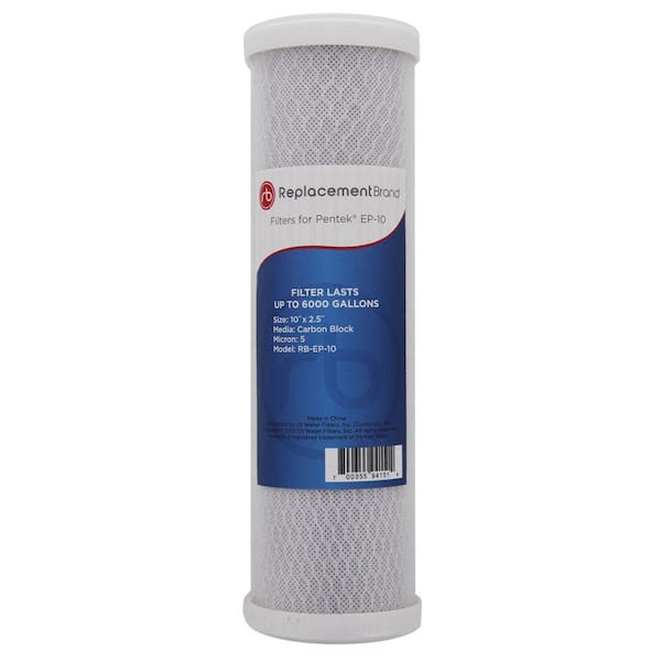 Unbranded 10 in. x 2.5 in. Granular Activated Carbon Filter
