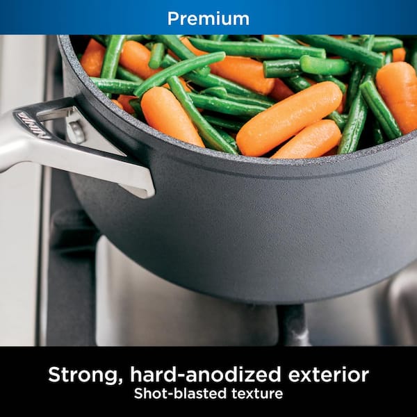 Ninja Foodi NeverStick Premium Hard Anodized 3 Quart Saute Pan