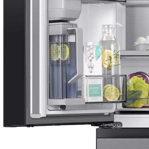 Bespoke 23 cu. ft. 4-Door French Door Smart Refrigerator with Beverage  Center in Stainless Steel, Counter Depth
