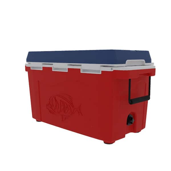 TAIGA 55 Quart Cooler Red White and Blue 01-055-000-RWB - The Home