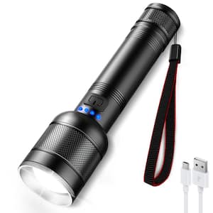 LED FLASHLIGHT - DELUXA MILITARY TORCH