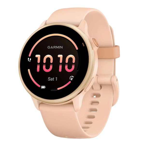 Garmin Forerunner 165 43mm Music Running Smartwatch in Turquoise