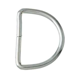 1-1/2 Inch D-Rings (Set of 2) - Nickel