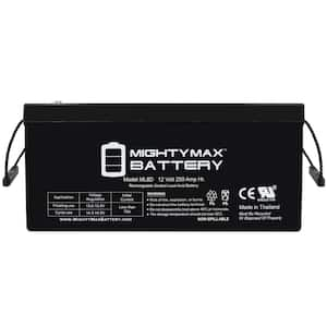 12V 250Ah SLA Battery Replaces Lifeline 12V 255AH GPL-8DL - 8 Pack