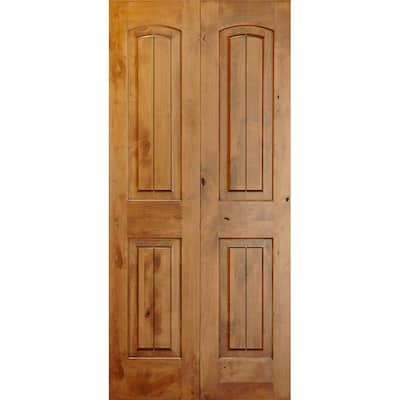 Unfinished Bifold Doors Closet Doors The Home Depot