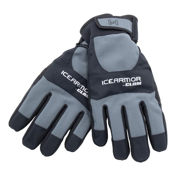 Clam EdgeX Glove Gray Black S