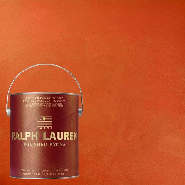 Ralph Lauren 1-gal. Fresh Citrine Copper Polished Patina Interior Paint Topcoat