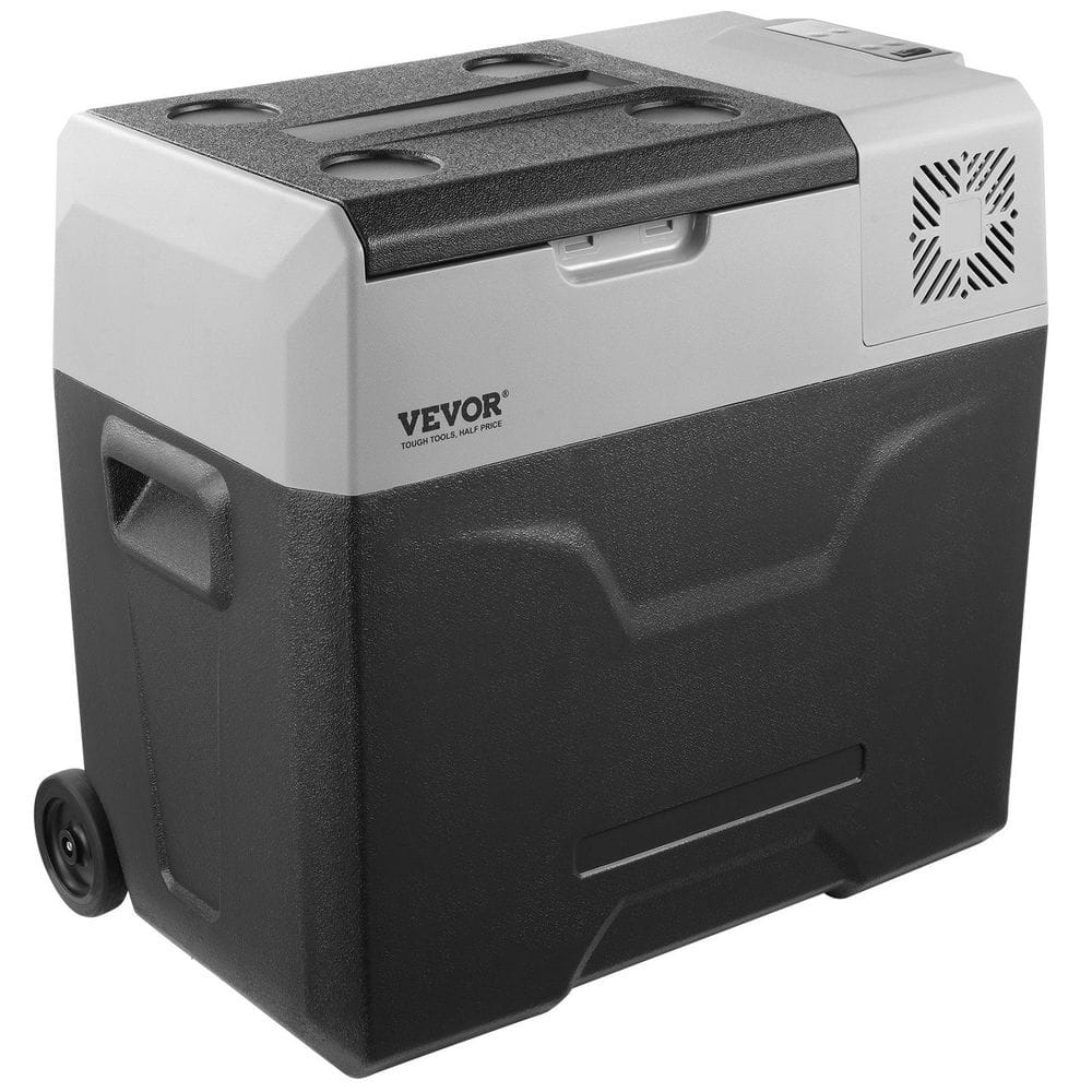 52.8 Qt. Car Refrigerator, Portable Refrigerator Freezer with APP Control a