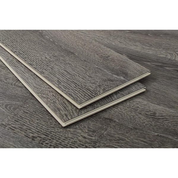 Take Home Sample - Romulus Celestial Shadow 20 MIL x 9 in. W x 60 in. L Click Lock Waterproof Vinyl Plank Flooring