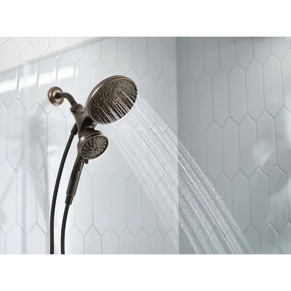 Brecklyn Single Handle 6-Spray Shower Faucet 1.75 GPM in Mediterranean Bronze