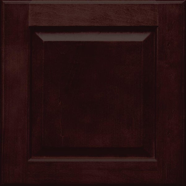 Fox Hill 14 5/8 x 14 5/8 in. Cabinet Door Sample in Peppercorn