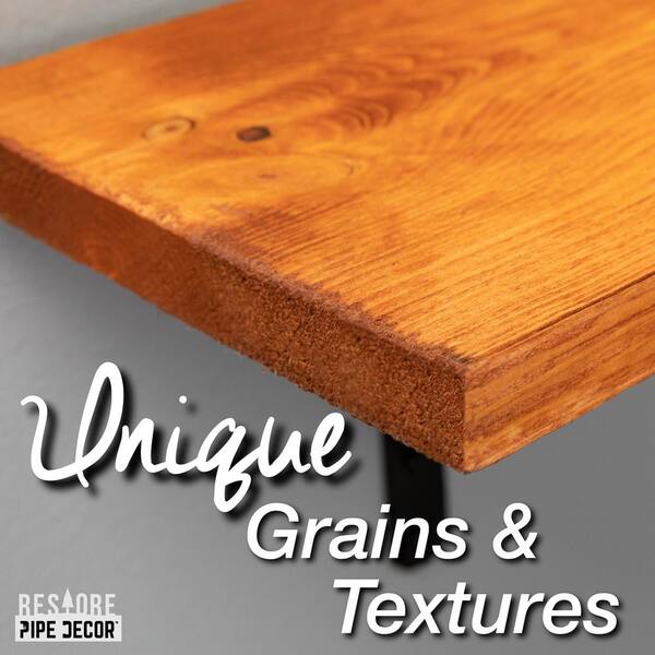 PIPE DECOR 36 in. x 7.5 in. x 6.75 in. Sunset Cedar Restore Wood