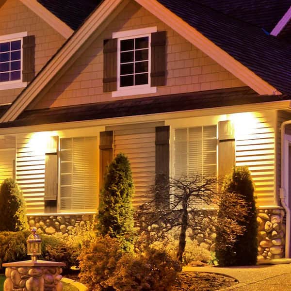200-Watt 16.25 in. Equivalent with a Convenient Switch White Motion Sensing LED Flood Light, 3 Bulbs Included(3-Pack)