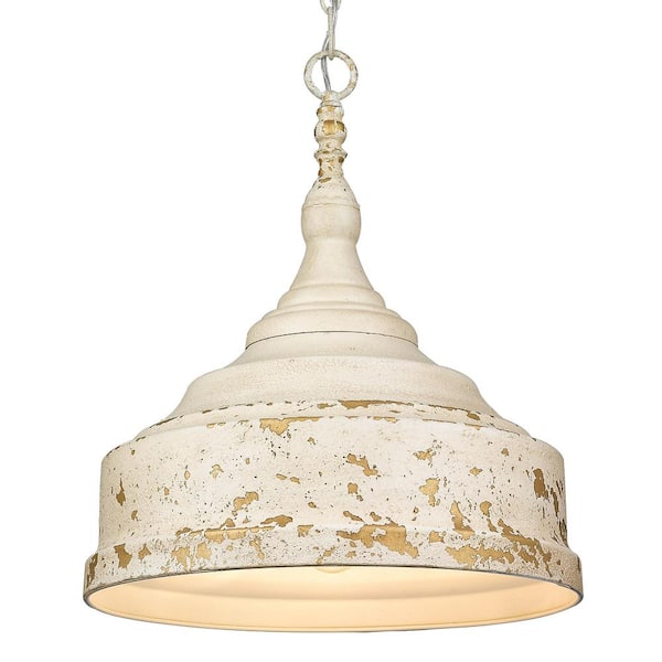 Keating 3-Light Antique Ivory Pendant