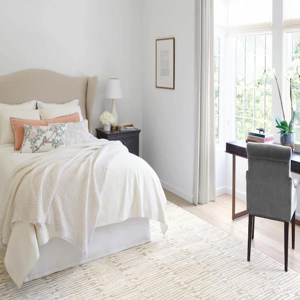 Malone Hand Tufted Wool Oatmeal 4 ft. x 6 ft. Indoor Area Rug