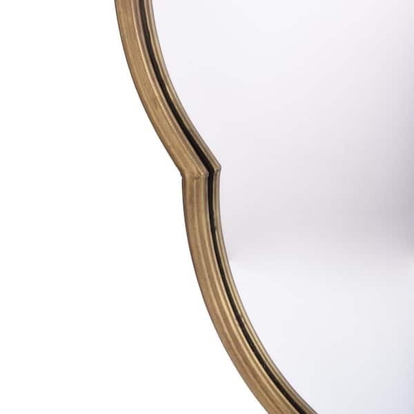 StyleWell Small Ornate Gold Classic Accent Mirror - Set of 3