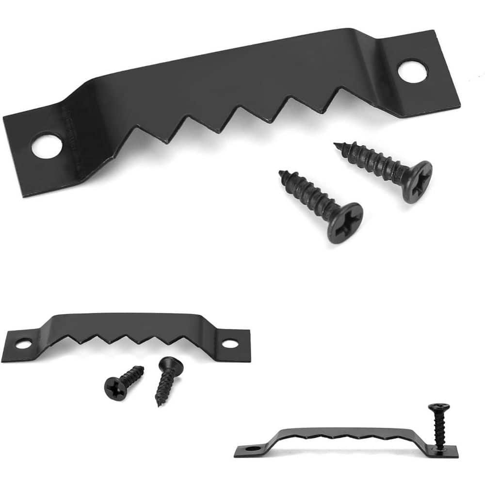Heavy Duty Sawtooth Picture Hangers with Screws 50-Supports 50 lbs. for Can