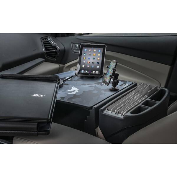 AutoExec Roadmaster Car Realtree Edge Camouflage with X-Grip Phone Mount, Tablet Mount and Printer Stand