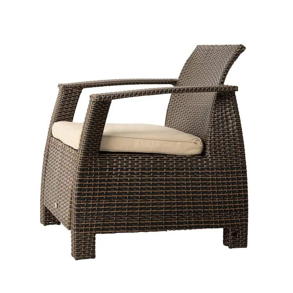 Patio sense deluxe coconino wicker chair hot sale