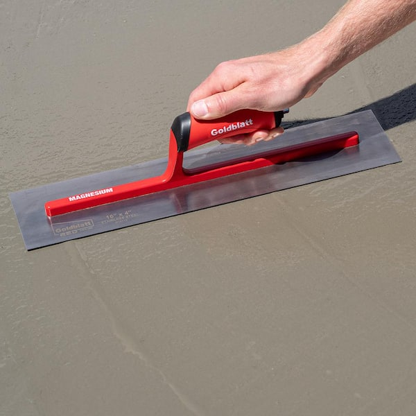 16 in. x 4 in. Pro Steel Finishing Trowel