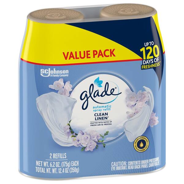 Glade Sense & Spray Starter, Clean Linen, .43 oz Reviews 2024