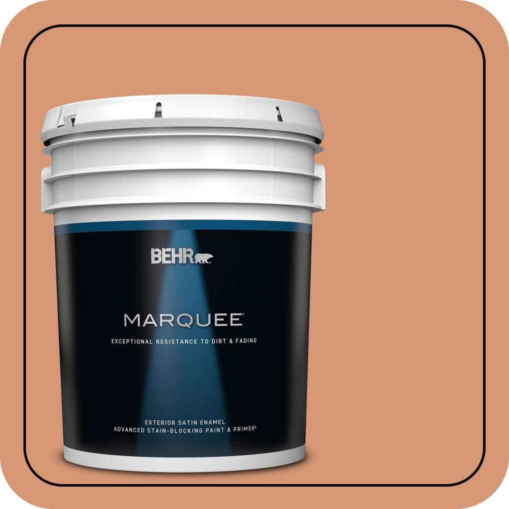 5 gal. #M210-5 Candied Yams Satin Enamel Exterior Paint & Primer price history on PriceWatchPro