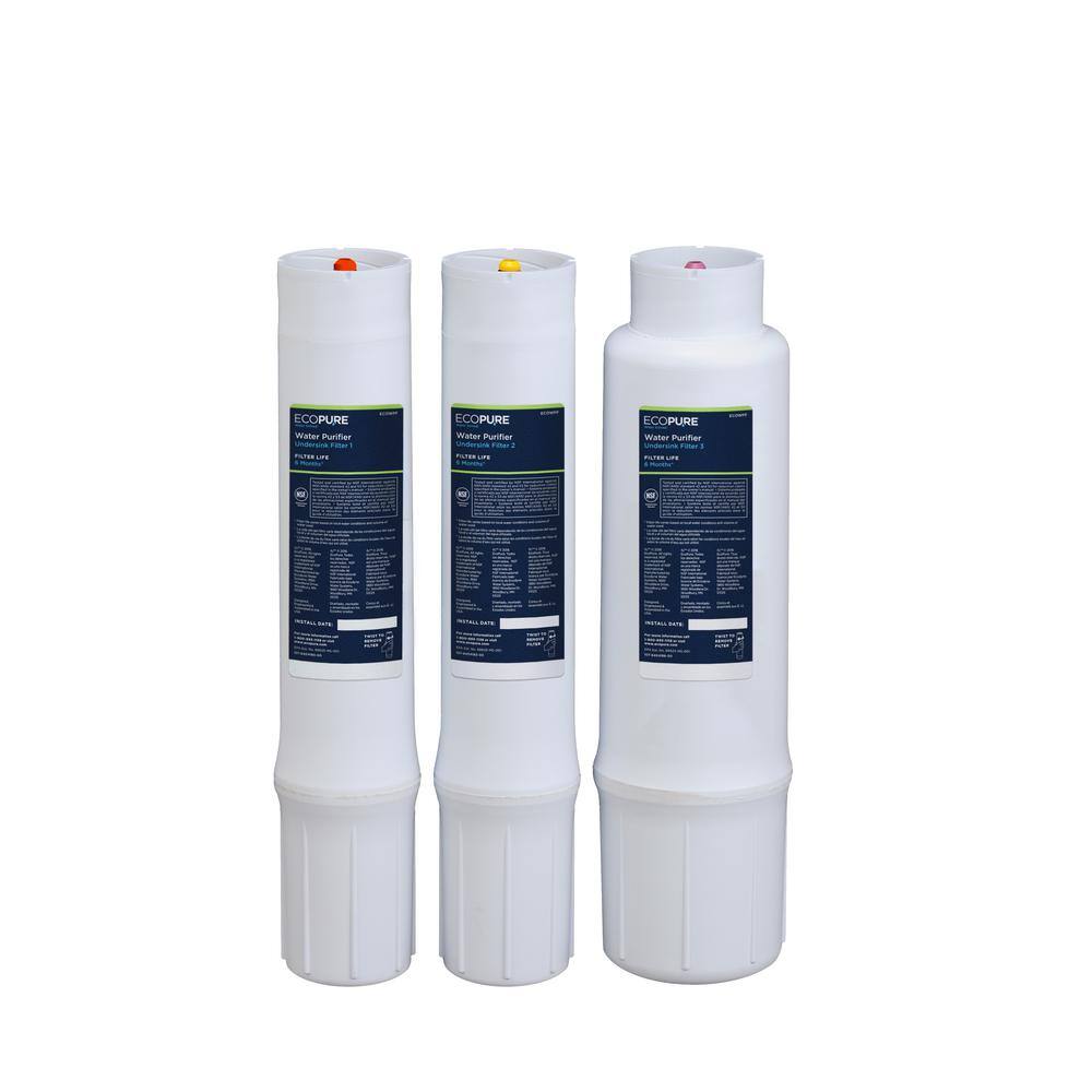 home depot under sink water filter system