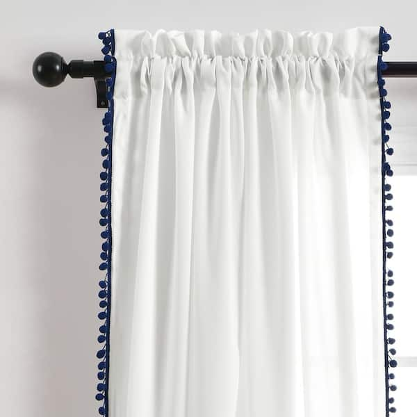 Navy Anthropologie Pom shops Panels