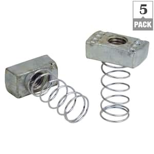 1/2 in. Strut Channel Spring Nuts (5-Pack)