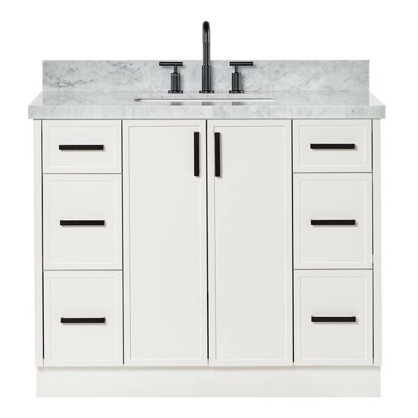 ARIEL Kelly 42 in. W x 22 in. D x 36 in. H Single Bath