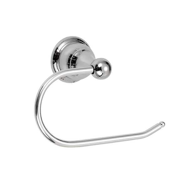 Ivie Wall Mounted Single Post Toilet Paper Holder in Chrome Finish.