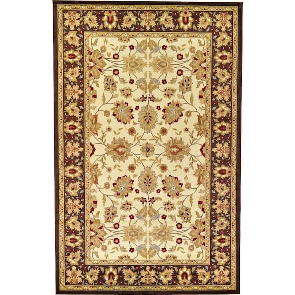 Unique Loom Voyage Springfield Ivory 10' 6 x 16' 5 Area Rug