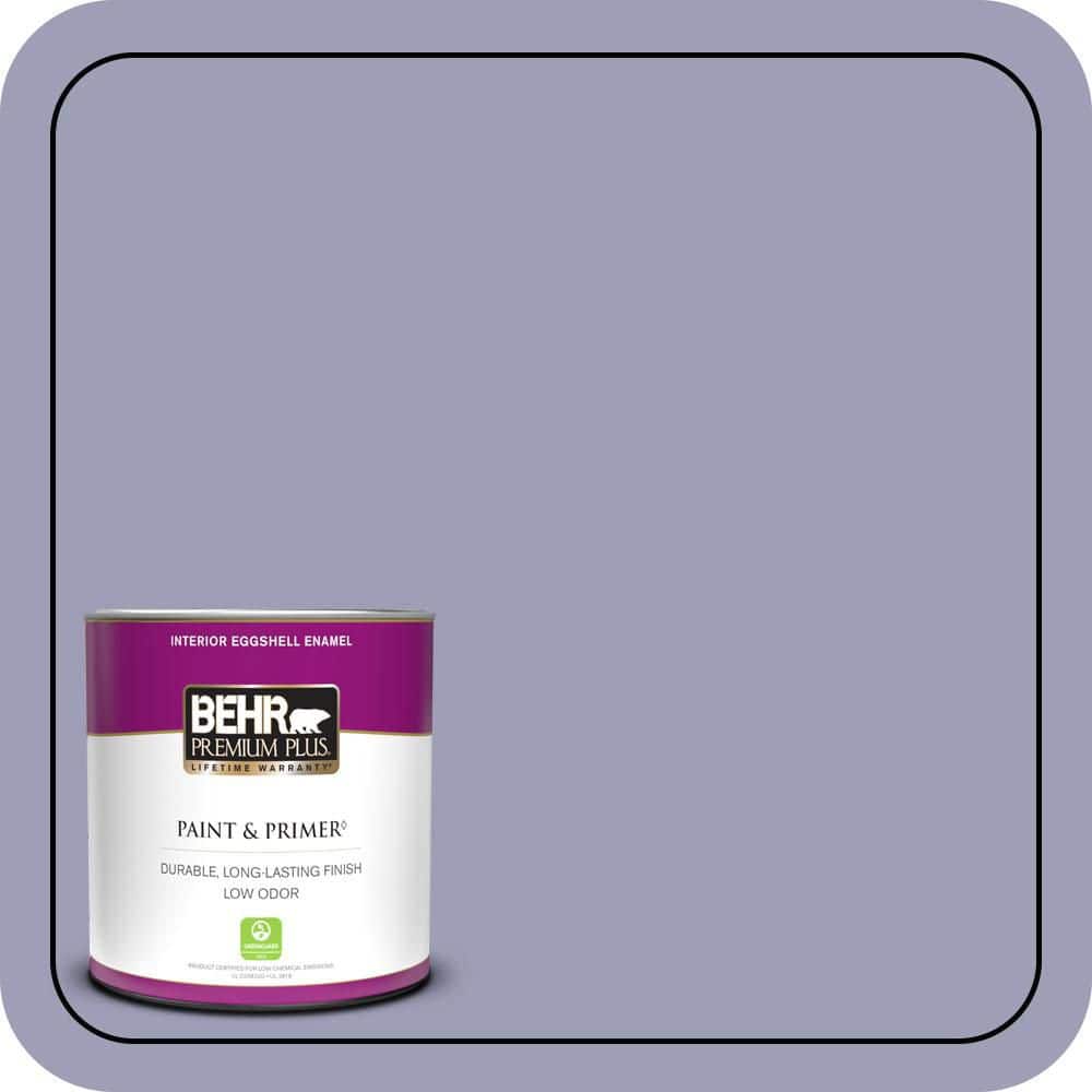 1 qt. #630F-4 Wild Thistle Eggshell Enamel Low Odor Interior Paint & Primer price history on PriceWatchPro