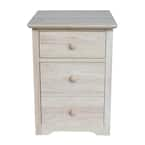 lateral file cabinet unfinished wood