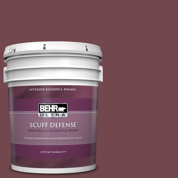 BEHR ULTRA 5 gal. #PPF-50 Fired Brick Extra Durable Eggshell Enamel Interior Paint & Primer