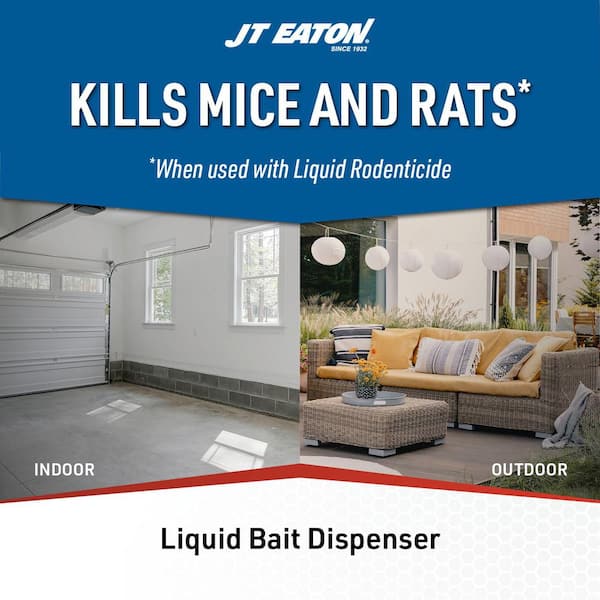 Top Loader Tamper Resistant Plastic Bait Station for Mice and Rats