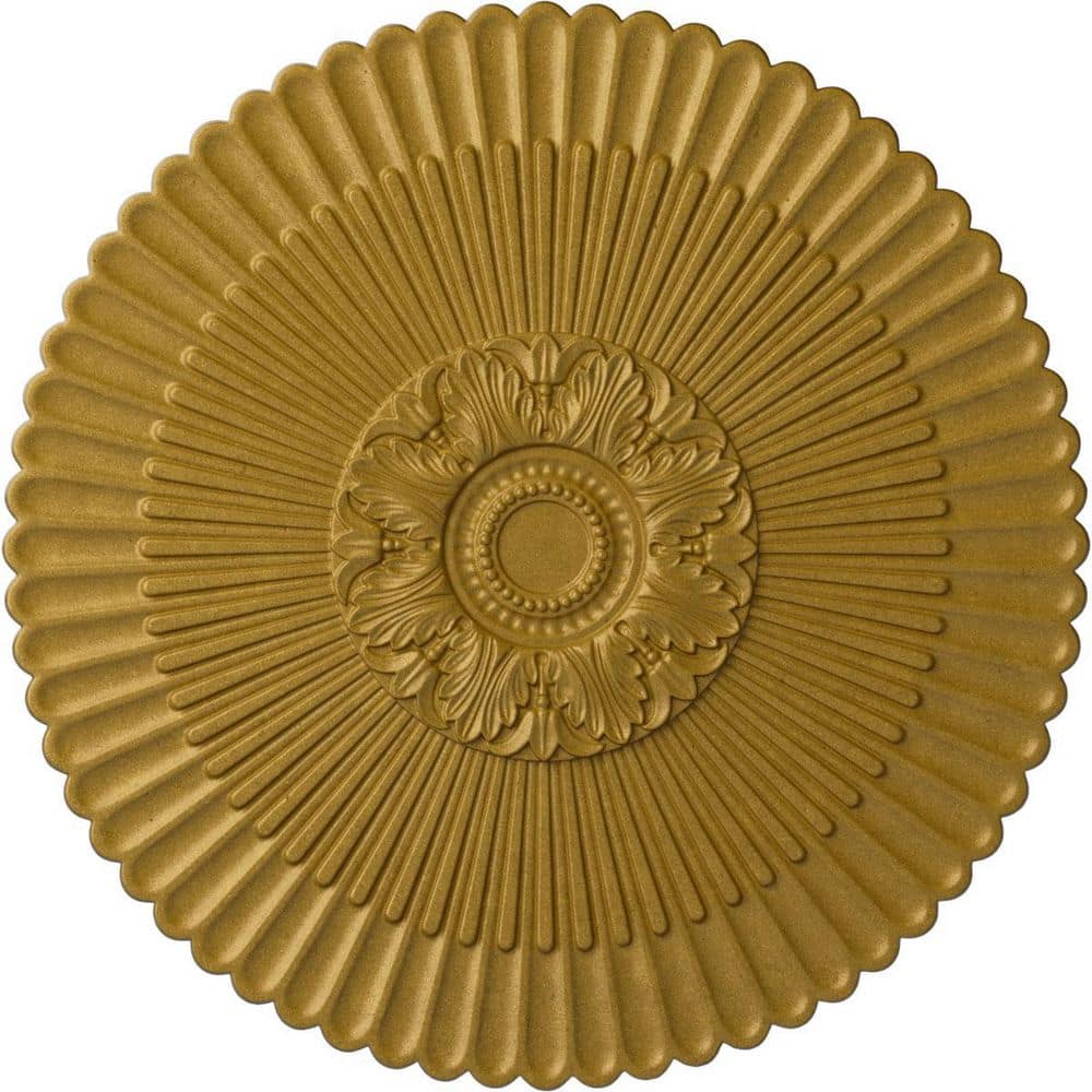 1-5/8 in. x 41 in. x 41 in. Polyurethane Nexus Ceiling Medallion, Pharaohs Gold price history on PriceWatchPro
