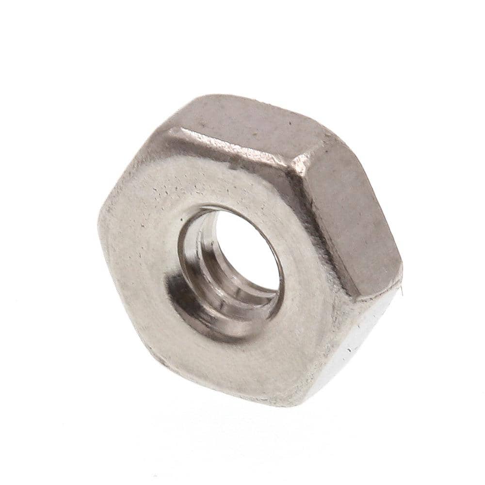 "#4 to #40 Grade 18-8 Stainless steel Machine Screw Hex Nuts (100-Pack)" price history on PriceWatchPro