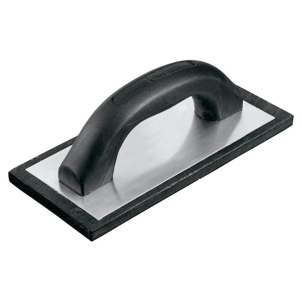 HDX 4 in. x 9 in. Economy Rubber Grout Float