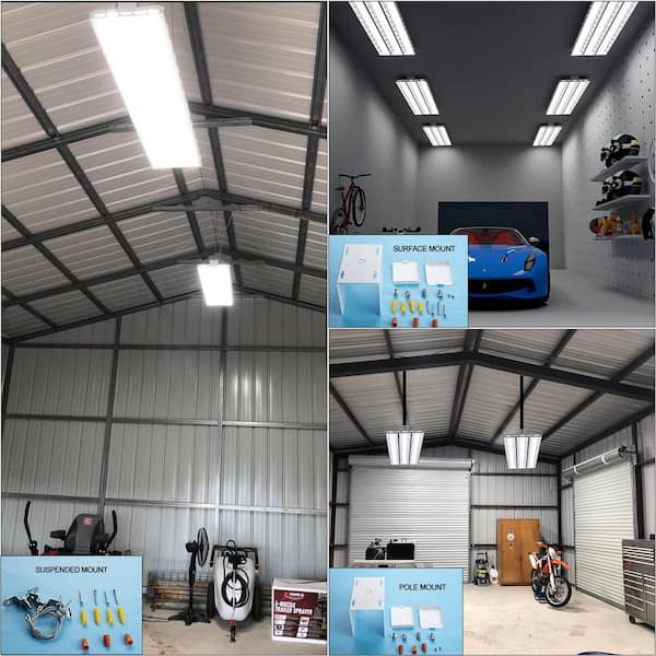 bulbeats 2 ft. LED High Bay Shop Light, White 200W 28000LM 5000K