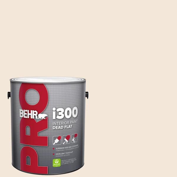 1 gal. #PPU3-04 Ballet White Dead Flat Interior Paint
