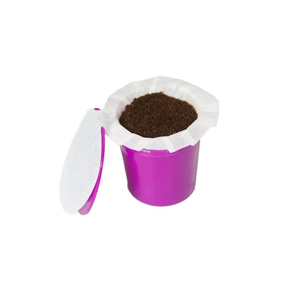 Perfect Pod EZ-Cup 2.0 Reusable K Cup Starter Kit + 325 Disposable Paper Coffee Filters