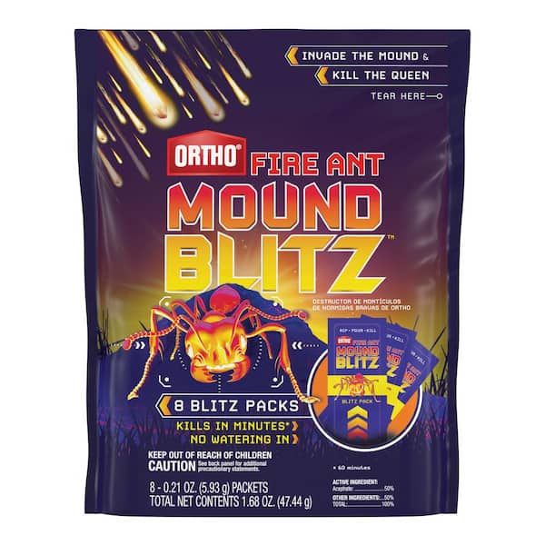 Fire Ant Mound Blitz 1.33 lbs., Outdoor Powder Fire Ant Killer (8-Pack)