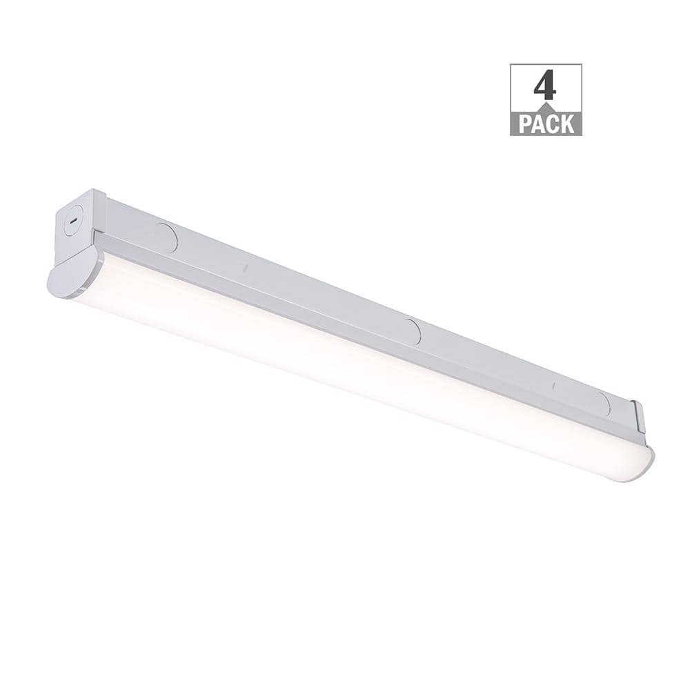 2 ft LED Garage Workshop Ceiling Strip Light Fixture Shop Light Hardwire 18